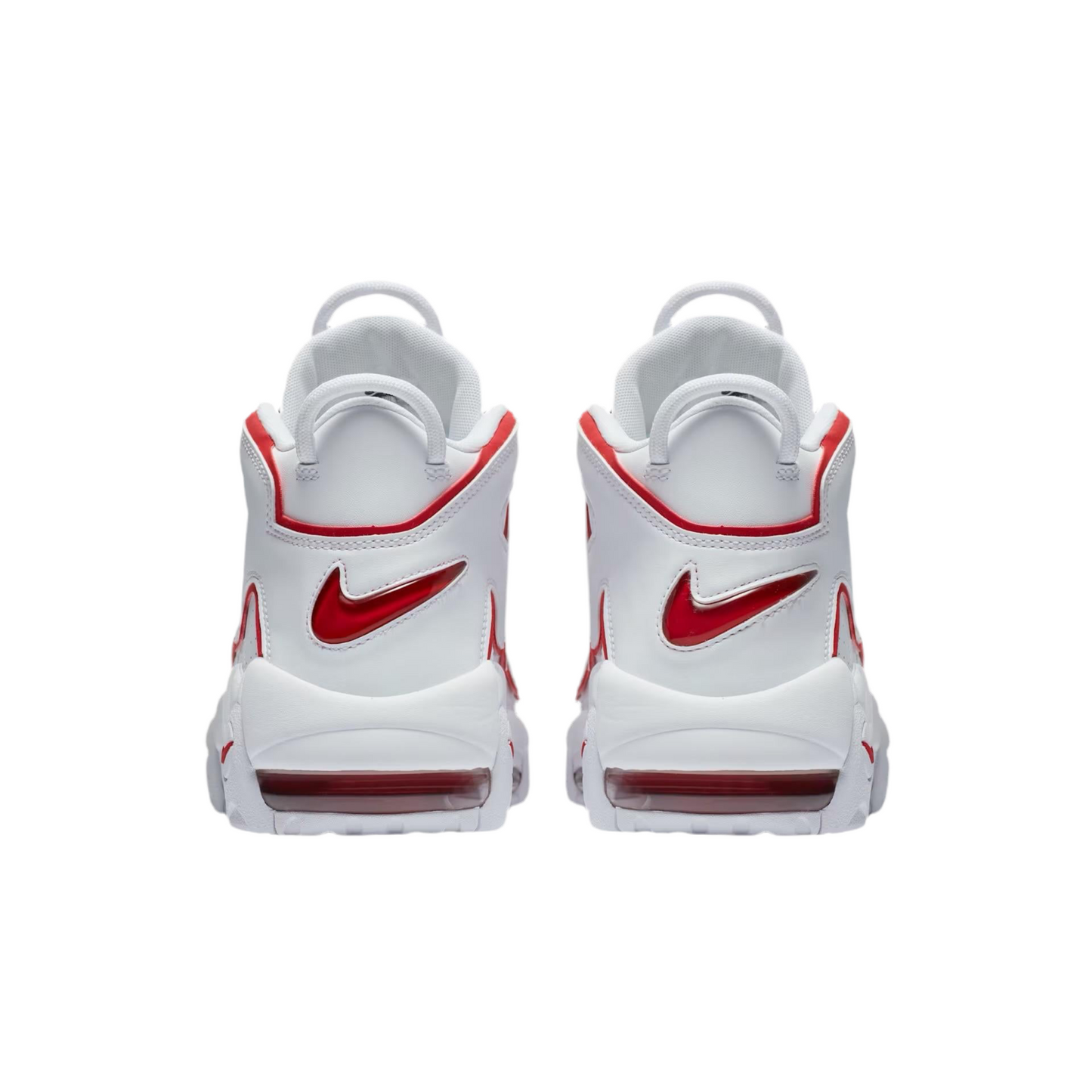 Nike uptempo red/white