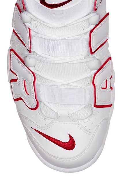 Nike uptempo red/white