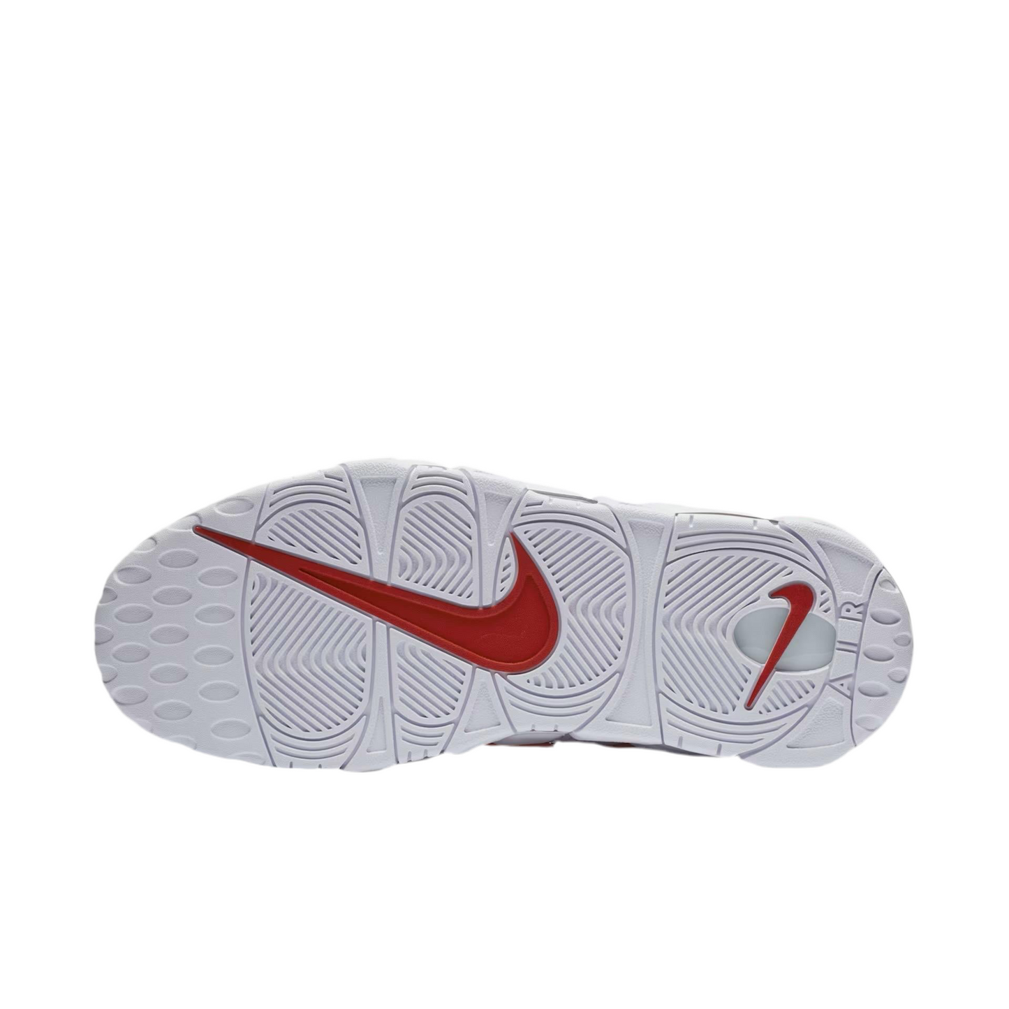 Nike uptempo red/white