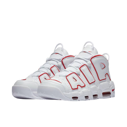 Nike uptempo red/white